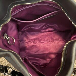 Coach black medium Carly bag